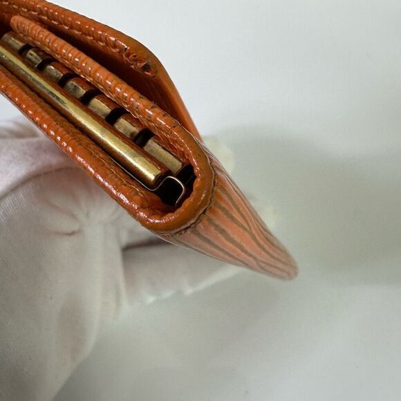 Louis Vuitton Orange Epi Leather 6 Key Holder Case Wallet - Picture 7 of 16